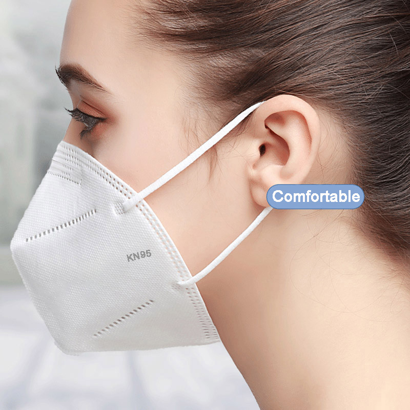 10-100PCS mascarillas FFP2 Fac - Disposable Surgical Mask ulasan dan harga