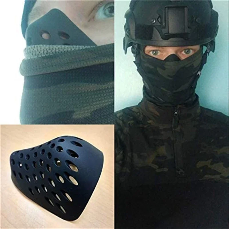 HalloweenHalf Face Shell Nose  - Silicone Mask Bracket ulasan dan harga