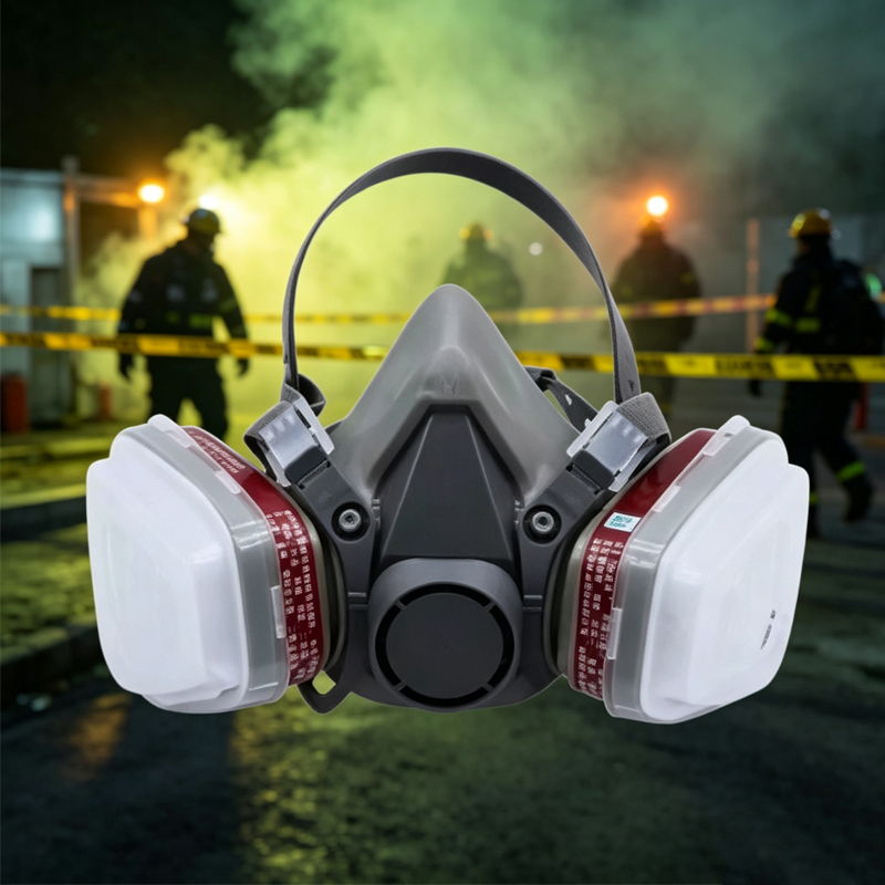1pcs Of Gas Mask Anti Spray Pa - Dust Mask Construction ulasan dan harga